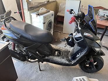 golf iv: Скутер DRT Racer, черный - Тип: бензиновый скутер/мопед - Двигатель — 4