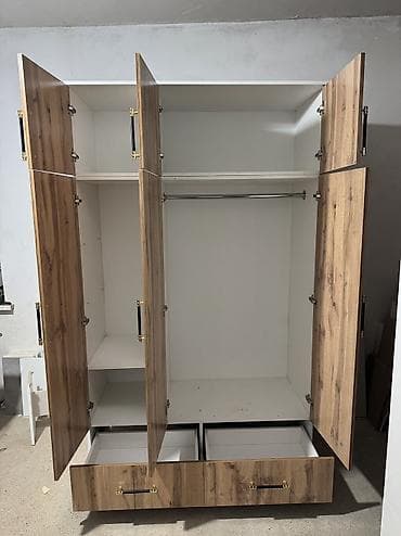 Ремонт и строительство: Шкаф для одежды, Новый, Прямой, ЛДСП — 6