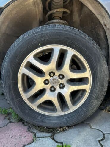 Шиналар жана дисктер: Куйма Дисктер R 16 Subaru, Комплект, тешиктери - 5, Колдонулган — 2