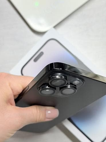 ipone 11: IPhone 14 Pro Max, Б/у, 256 ГБ, Черный, Коробка, 77 % — 8