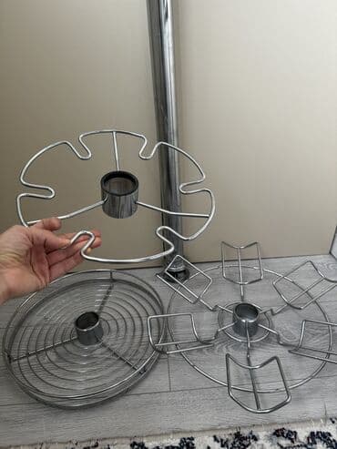 стеллаж металлический бу: Кухонная стойка, три элемента — 1