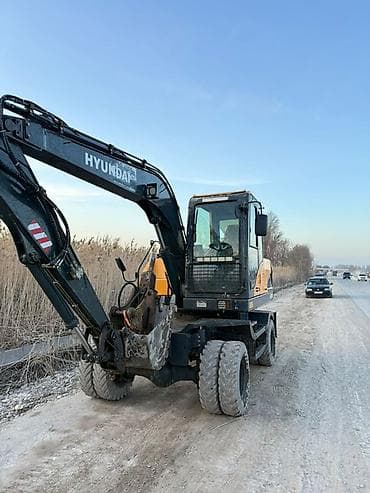 Экскаватор, Hyundai, 2024 г., Колесный