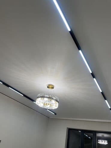 Двери на заказ: Натяжной потолок Матовое Монтаж — 3