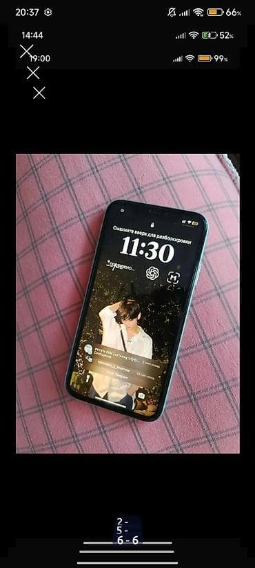 itel a48: IPhone 11, 128 ГБ, Зеленый, Чехол, Кабель, Защитное стекло — 1