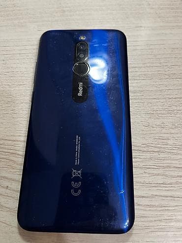 redmi note 13: Redmi, Redmi 8, Б/у, 64 ГБ, цвет - Синий, 2 SIM — 3