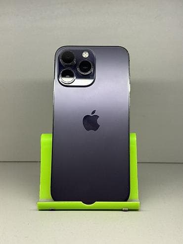 pro max: IPhone 14 Pro Max, 128 ГБ, Deep Purple, Защитное стекло — 1