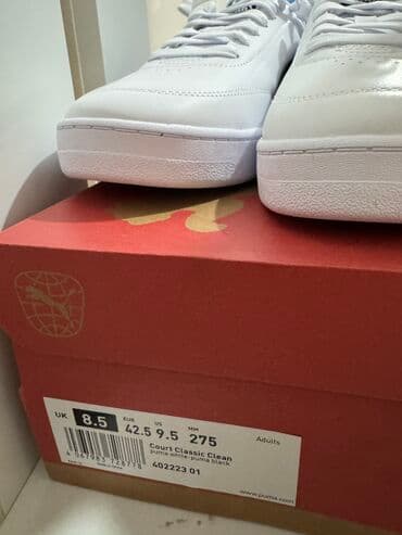 louis: Мужские кроссовки, 42.5, Puma, Новый, цвет - Белый, Самовывоз — 5