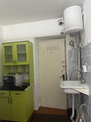 гостиничный: 1 комната, 12 м², Ата-Тюрк парк Гостиничный тип, 1 этаж, Косметический ремонт — 3