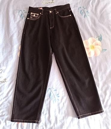 Джинсы: Мужские джинсы, L, Новый, цвет - Черный, Самовывоз, Бесплатная доставка — 1