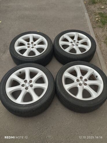 lexus rx 330 диски: Колеса в сборе 235 / 55 / R 17, Лето, Б/у, Комплект, Внедорожные (АТ/МТ), Литые, отверстий - 5 — 6