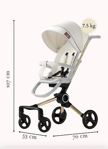 коляса: Легкая городская коляска-трость - Складывается за 1 секунду — 10