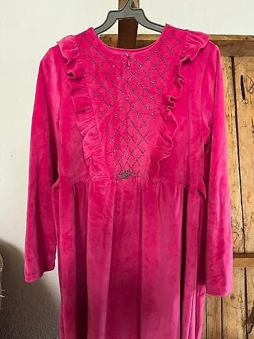 хиджаб одежда: Халат, Бархат, Made in KG, L — 1