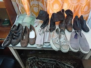 Б/у Женская обувь от 100 до 500 сом