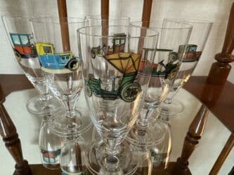 посуда кастрюли: Фужеры "Авто", чешские — 1