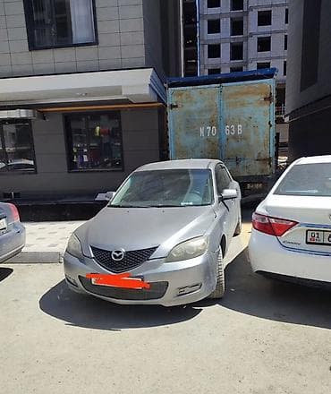 nisan march: Mazda 3: 2004 г., 1.6 л, Механика, Бензин, Хэтчбэк — 1