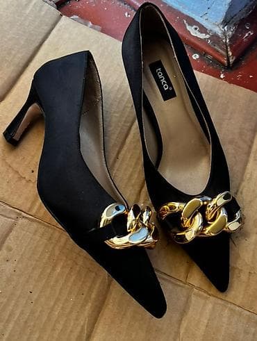 Набор обуви 1) Женские туфли-лодочки Tanca - Цвет: черный -