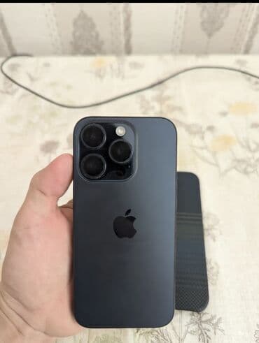 айфон 15 про бу цена: IPhone 15 Pro, Б/у, 256 ГБ, Black Titanium, Защитное стекло, Коробка, Чехол, 92 % — 2