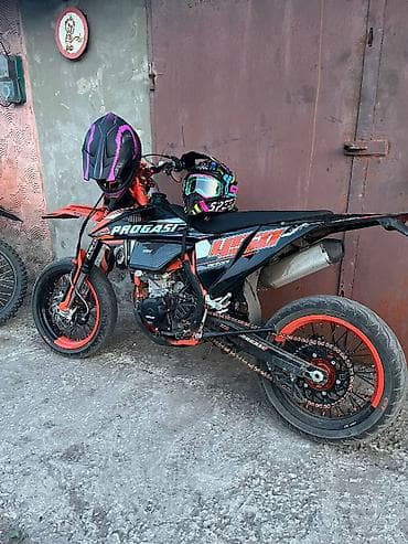 скутер mmax: Мотоцикл супермото/эндуро PROGASI 450 (оформление HSB/Hardcore). Яркий — 3