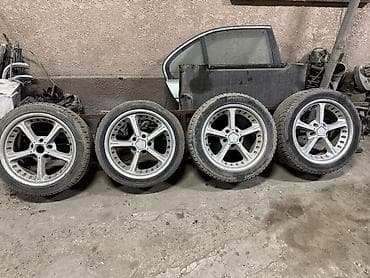 Дөңгөлөктөр монтажда R 18, All-season, Колдонулган, Комплект, Жеңил унаалар, Куйма, тешиктери - 5 — 3