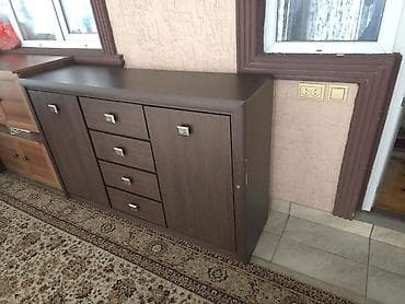 Вешалки: Прикроватная тумба, Без зеркала, цвет - Коричневый, ЛДСП, Самовывоз — 9