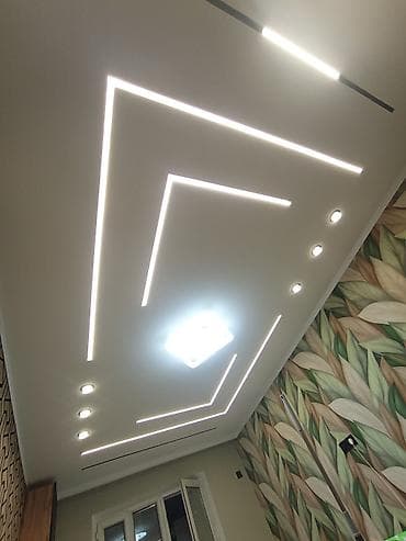 дизайн квартира: Линейные световые профили и встроенная светодиодная подсветка для — 1