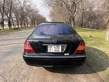 мер 220: Mercedes-Benz S-Class: 2001 г., Седан — 5