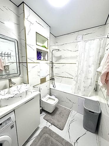 binar: 3 комнаты, 102 м², Элитка, 9 этаж, Дизайнерский ремонт — 6