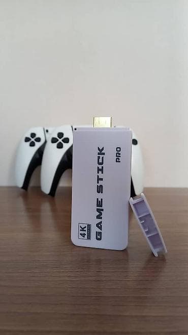 PS5 (Sony PlayStation 5): Игровая приставка Game Stick Pro 4K с двумя беспроводными геймпадами — 4