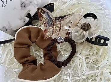 резинку для волос: Аксессуар для волос, Заколка, Женские, Материал: Пластик, Новый — 1