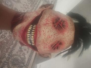 Набор жутких масок для Хэллоуина и косплея - Комплект из 4 масок: 1)