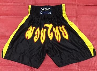 Шорты: Шорты для муай тай шорты для тренировок, шорты для боёв в — 1