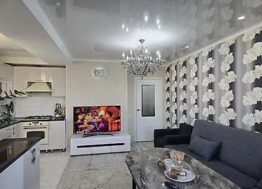 Недвижимость: 2 комнаты, 66 м², Элитка, Кок-Жар мкр Элитка, 12 этаж, Дизайнерский ремонт — 10