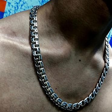 Серебряные Цепи и Браслеты Серебро 925 проба Ручная