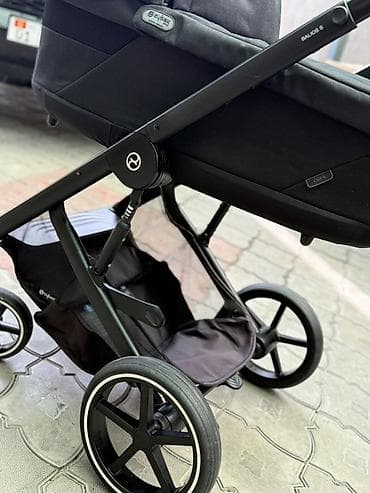 cybex коляска: Коляска, Cybex, цвет - Черный, Б/у, Самовывоз — 5