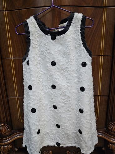 детское новогоднее платье: Комплект, цвет - Черный, Новый — 9