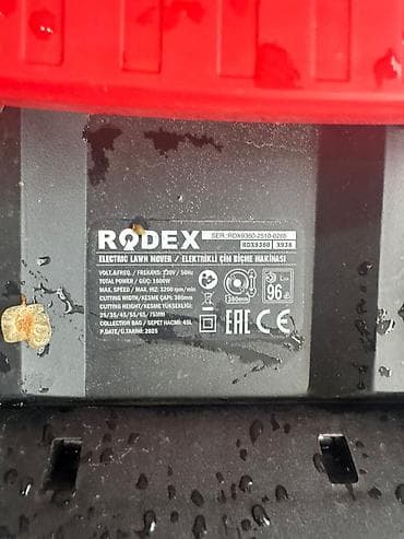 Электрические газонокосилки RODEX - Тип: электрические, сетевые - — 8