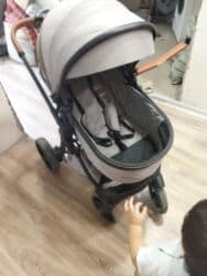 подножка для второго ребенка бу: Коляска, цвет - Серебристый, Б/у — 1