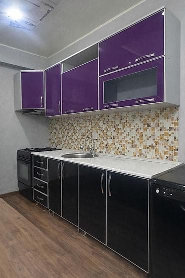 мила для посуды: Кухонный гарнитур, Б/у, цвет - Фиолетовый, МДФ, Бесплатная доставка — 1