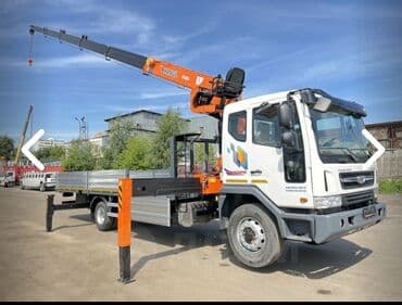купить грузовой автомобиль с манипулятором бу: Манипулятор | Стрела 16 м 6 т | Борт 10000 кг — 1