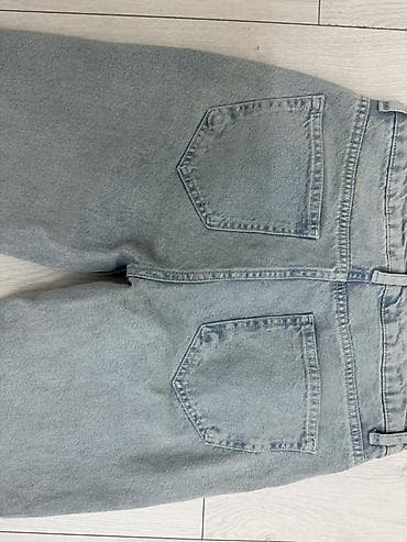 osiris d3: Свободные джинсы из плотного денима светло‑голубого (вываренного) — 4