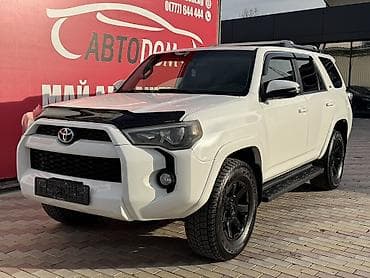мотор тайга: Toyota 4Runner: 2018 г., 4 л, Типтроник, Бензин, Жол тандабас — 1