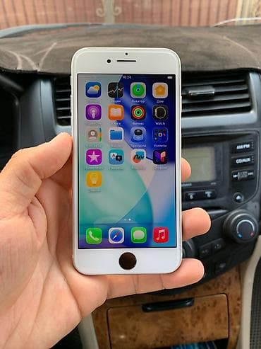 iphone 6 7: IPhone SE 2020, Б/у, 64 ГБ, Белый, 75 % — 6