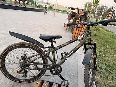 Горный велосипед CRUZER 26" - Рама: стальная, окраска камуфляж -