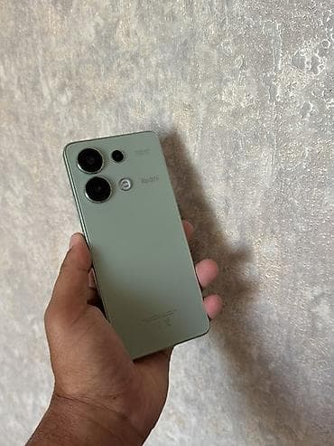 куллер для телефон: Redmi, Redmi Note 13, Б/у, 128 ГБ, цвет - Зеленый, 2 SIM — 1