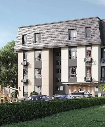 2 bedroom: 2 комнаты, 50 м², Аламедин-1 мкр 2 этаж, Евроремонт — 2