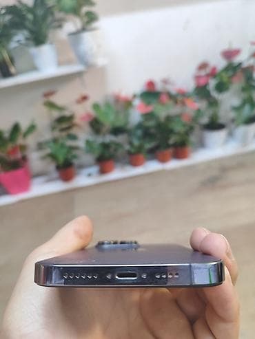 IPhone 14 Pro Max, Б/у, 256 ГБ, Deep Purple, Чехол, 100 % — 5