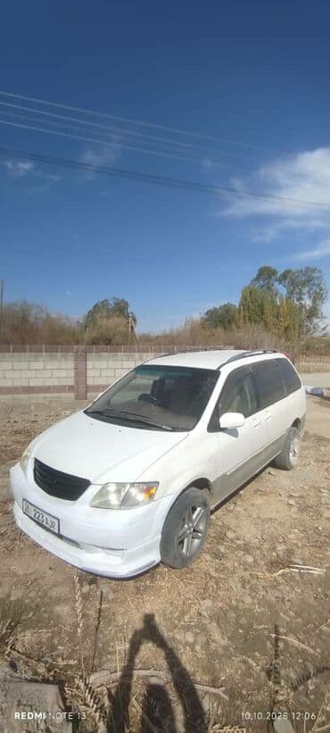 дефлекторы на авто: Mazda MPV: 2000 г., Автомат, Минивэн — 2