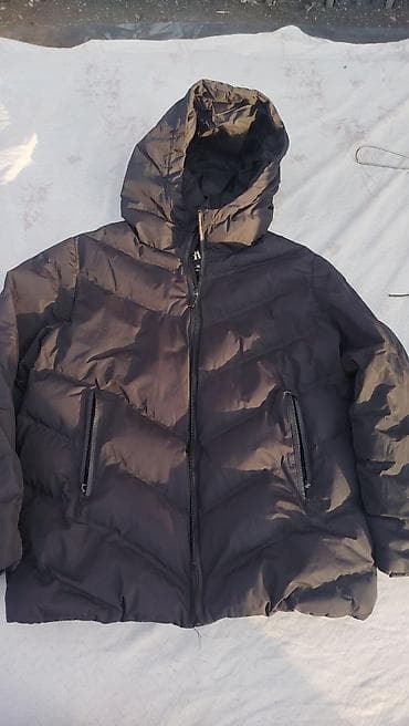 Куртки: Мужская куртка, S, Zara, Б/у, цвет - Черный, Самовывоз — 3