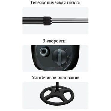утюжок 3 в 1: Желдеткич Пол үстү, Канаттары менен — 9
