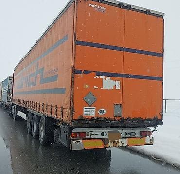 кант трасса: Прицеп, Krone, Тентованный, от 12 т, Б/у — 2